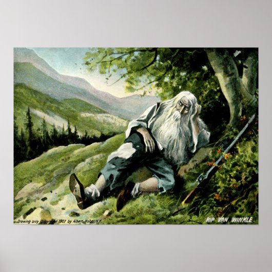 Rip Van Winkle 1907  Poster (Voorkant)