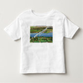 Rip Van Winkle Bridge over Hudson Kinder Shirts (Voorkant)