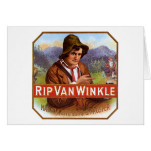 Rip Van Winkle Cigar Label