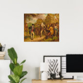 Rip Van Winkle - John Quidor Fine Art Poster (Thuiskantoor)
