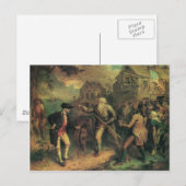 Rip Van Winkle op het Village Square Briefkaart (Voorkant / Achterkant)