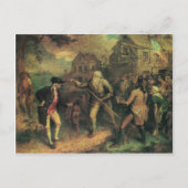 Rip Van Winkle op het Village Square Briefkaart (Voorkant)