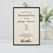 Rip Van Winkle personaliseert de Pensioen Partij Kaart (Staand voorkant)