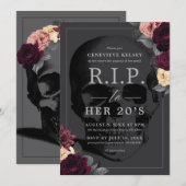 RIP voor haar 20-partij  Kaart (Voorkant / Achterkant)