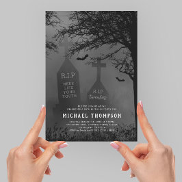 RIP voor mijn 20-er jaren 30e verjaardagsfeestje Kaart