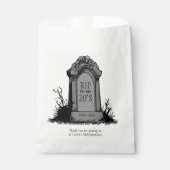 RIP voor mijn 20s verjaardagsfeestje Bedankzakje (Voorkant)