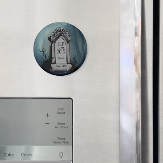 RIP voor mijn 20s verjaardagsfeestje Magneet (Insitu (Koelkast))