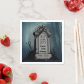 RIP voor mijn 20s verjaardagsfeestje Servet (Insitu)