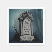 RIP voor mijn 20s verjaardagsfeestje Servet (Voorkant)