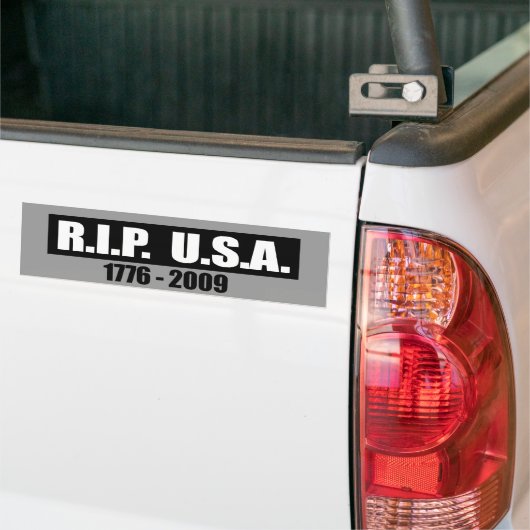 RIP VS - 1776-2009 BUMPERSTICKER (Op Truck)