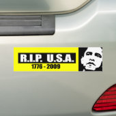 RIP VS - 1776-2009 BUMPERSTICKER (Op auto)