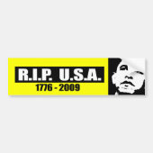 RIP VS - 1776-2009 BUMPERSTICKER (Voorkant)
