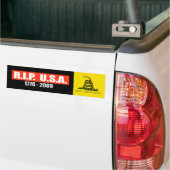 RIP VS - T-shirt 1776-2009 Bumpersticker (Op Truck)