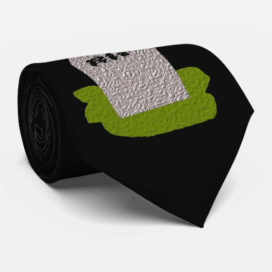 RIP werkte in een vroeg graf Stropdas van de Novel (Opgerold)