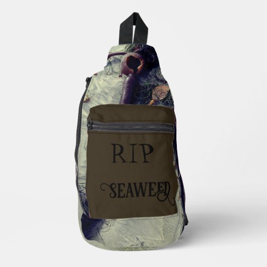 RIP Zeewier Print Knip Naai Tas (Voorkant)