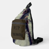 RIP Zeewier Print Knip Naai Tas (Rechterhoek)