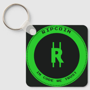 RipCoin - In Code We Trust Sleutelhanger