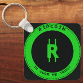 RipCoin - In Code We Trust Sleutelhanger (Voorkant)