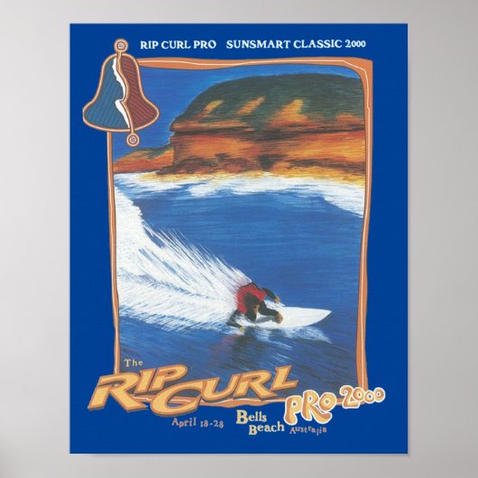 Ripcurl Pro 2000, Surven Competitie Poster (Voorkant)