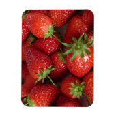 Ripe aardbeien magneet (Verticaal)