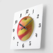 Ripe appel vierkante klok (Hoek)