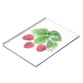 Ripe, bessen, frambozen notitieboek (Linkerzijde)