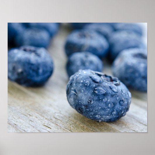 Ripe Blueberry Poster (Voorkant)