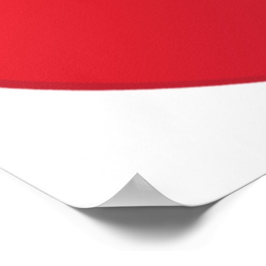 Ripe Bright Red Cherries Poster (Hoek)