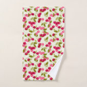 Ripe cherry bad handdoek (Handdoek)