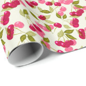 Ripe cherry cadeaupapier (Rol Hoek)