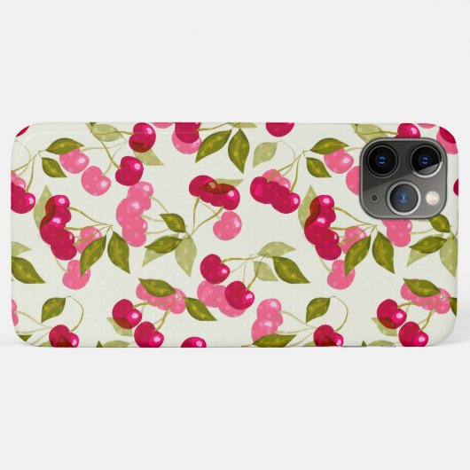 Ripe cherry Case-Mate iPhone case (Achterkant (horizontaal))