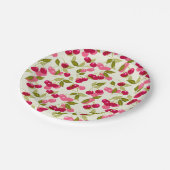 Ripe cherry papieren bordje (Gekanteld)