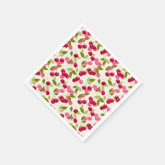 Ripe cherry servet (Hoek)