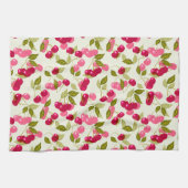 Ripe cherry theedoek (Horizontaal)