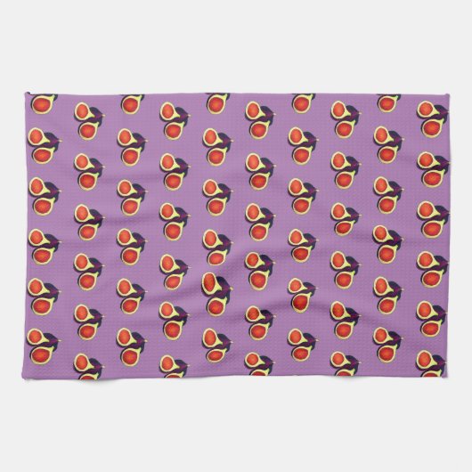 Ripe Fresh Summer Figres Fig Tree Food Cooking Theedoek (Horizontaal)