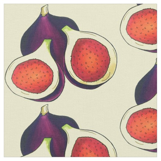 Ripe Fresh Summer Figs Fig Tree Food Stof (Close Up)