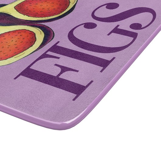 Ripe Fresh Summer Figs Fig Tree Kitchen Art Snijplank (Hoek)