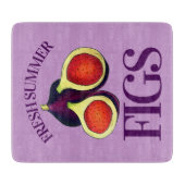 Ripe Fresh Summer Figs Fig Tree Kitchen Art Snijplank (Voorkant)