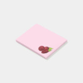 Ripe Fresh Summer Red Frafrabes Fruit Berry Post-it® Notes (Schuin)