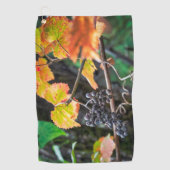 Ripe Isabella druif Golfhanddoek (Voorkant)