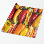 Ripe Jalapeno Peppers Cadeaupapier (Uitgerold)