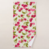 Ripe kersbad badhanddoek (Badhanddoek)