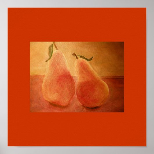 Ripe Pears Poster (Voorkant)