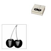 Ripe Red Cherry Cherry Summer Stone Fruit Foodie Rubberstempel (Gestempeld)