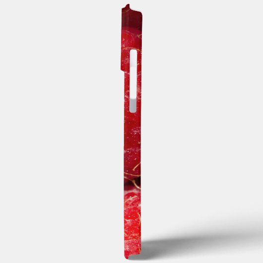 Ripe Red frambozen Case-Mate iPhone Case (Achterkant / Links)