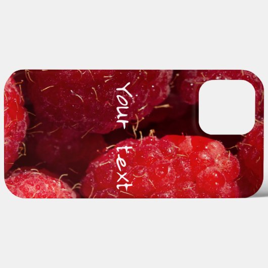 Ripe Red frambozen Case-Mate iPhone Case (Achterkant (horizontaal))