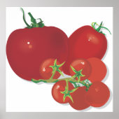 Ripe Red Tomaten Poster (Voorkant)