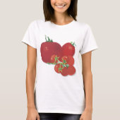Ripe Red Tomaten T-shirt (Voorkant)