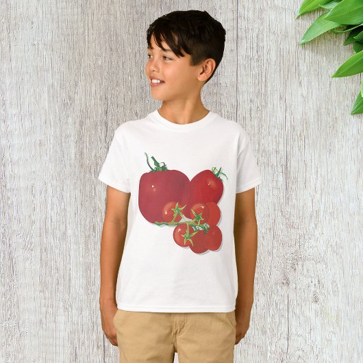 Ripe Red Tomaten T-shirt