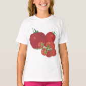 Ripe Red Tomaten T-shirt (Voorkant)
